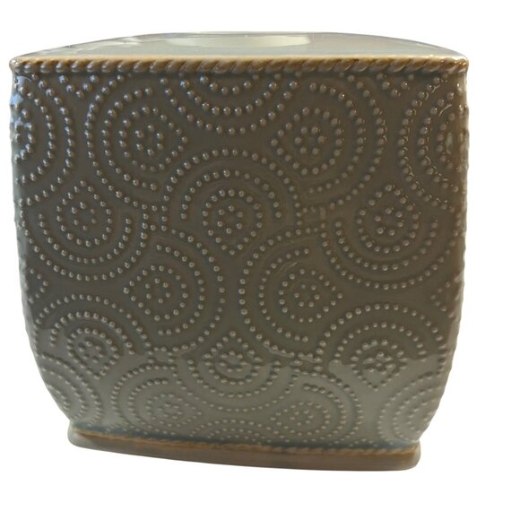 Rustic Ceramic Seashell & Starfish Embossed Tissue Box Cover - Picture 4 of 6